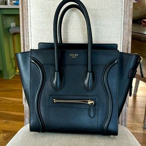 Near Perfect condition Celine classic bag MICRO luggage